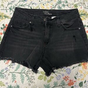 Time and Tru Women's Dark Denim Jean Shorts